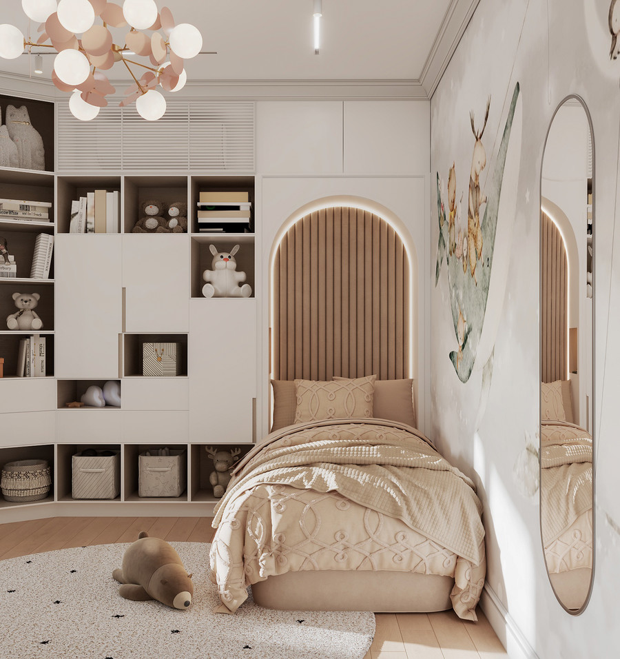 Дизайн-проект трехкомнатной квартиры в современном стиле