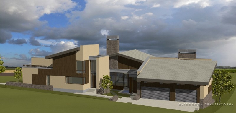 Обложка проекта: Коттедж "Звенигород"