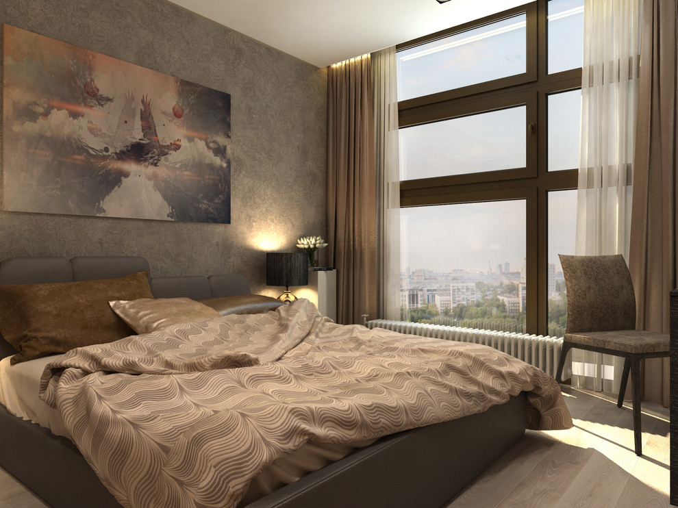 Легкий лофт для молодой пары