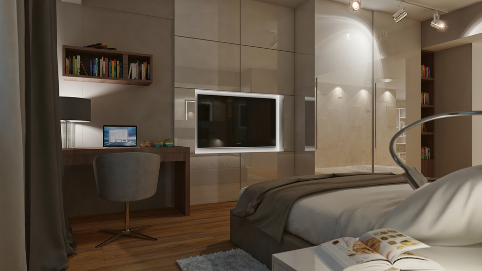 Дизайн квартиры-студии у моря