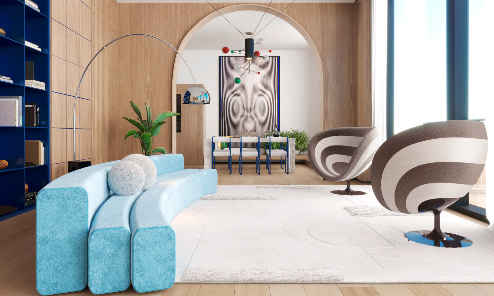 Дизайн-проект в Трибеке совместно с TAPIS ROUGE