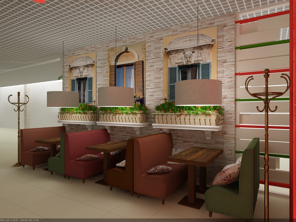 Дизайн кафе.