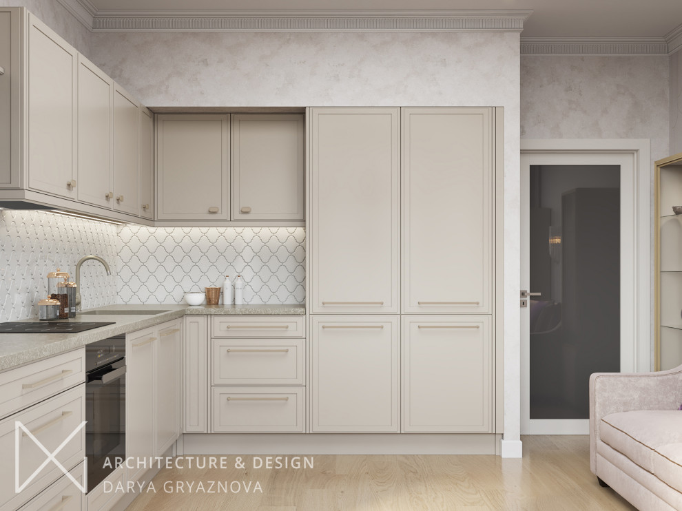 Монохромная городская квартира