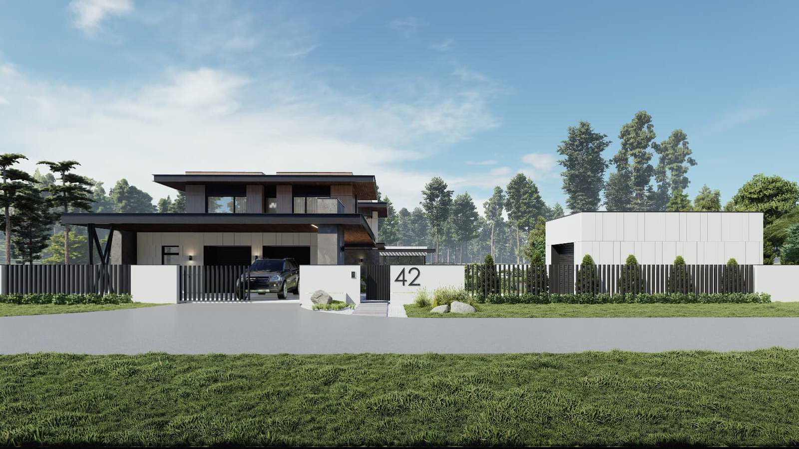 Обложка проекта: Частный дом | Заповедник | Екатеринбург | 6