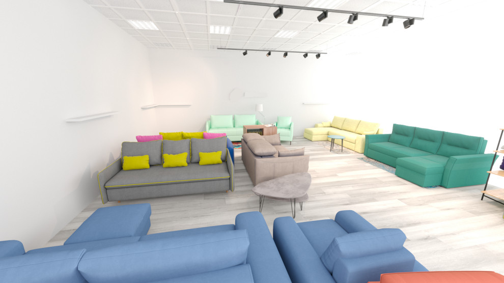 Интерьер магазина мебели