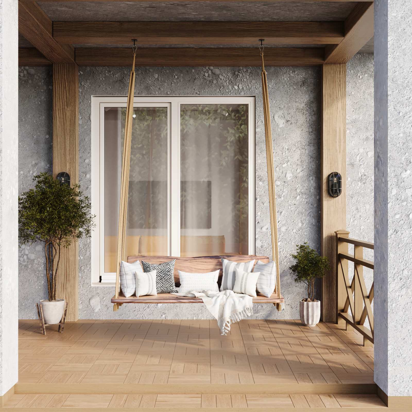 Дизайн 2х этажного дома в стиле эклектика