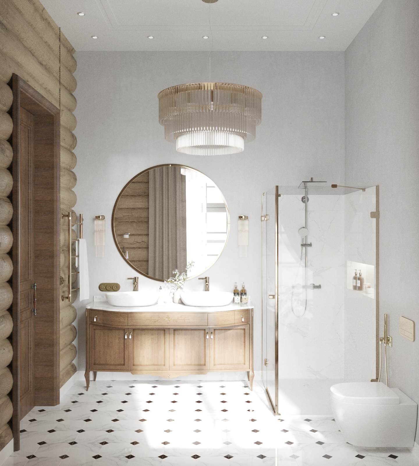 Дизайн интерьера дома 125 кв.м.