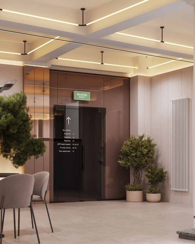 Медицинский центр "Аэрофлот". Зона кофе-поинта