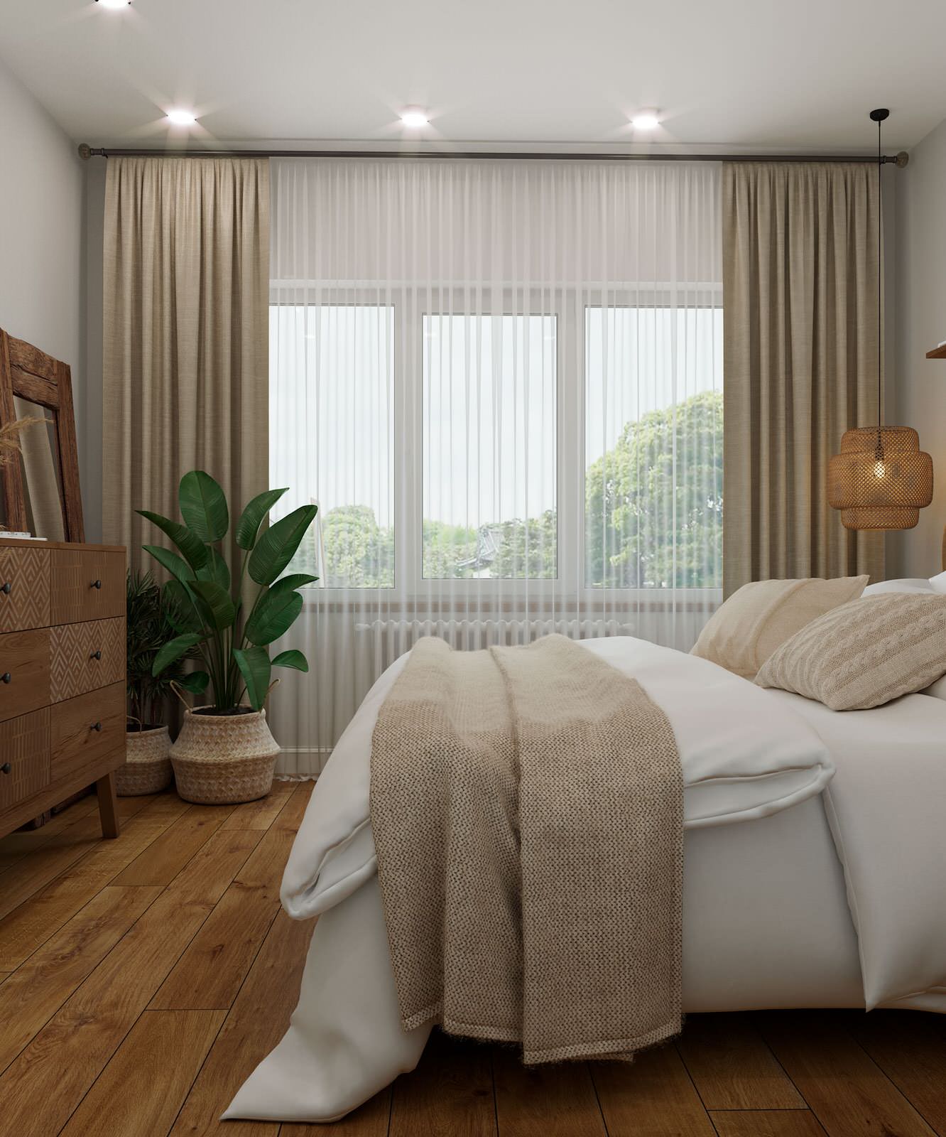 Интерьер уютного дома в Москве