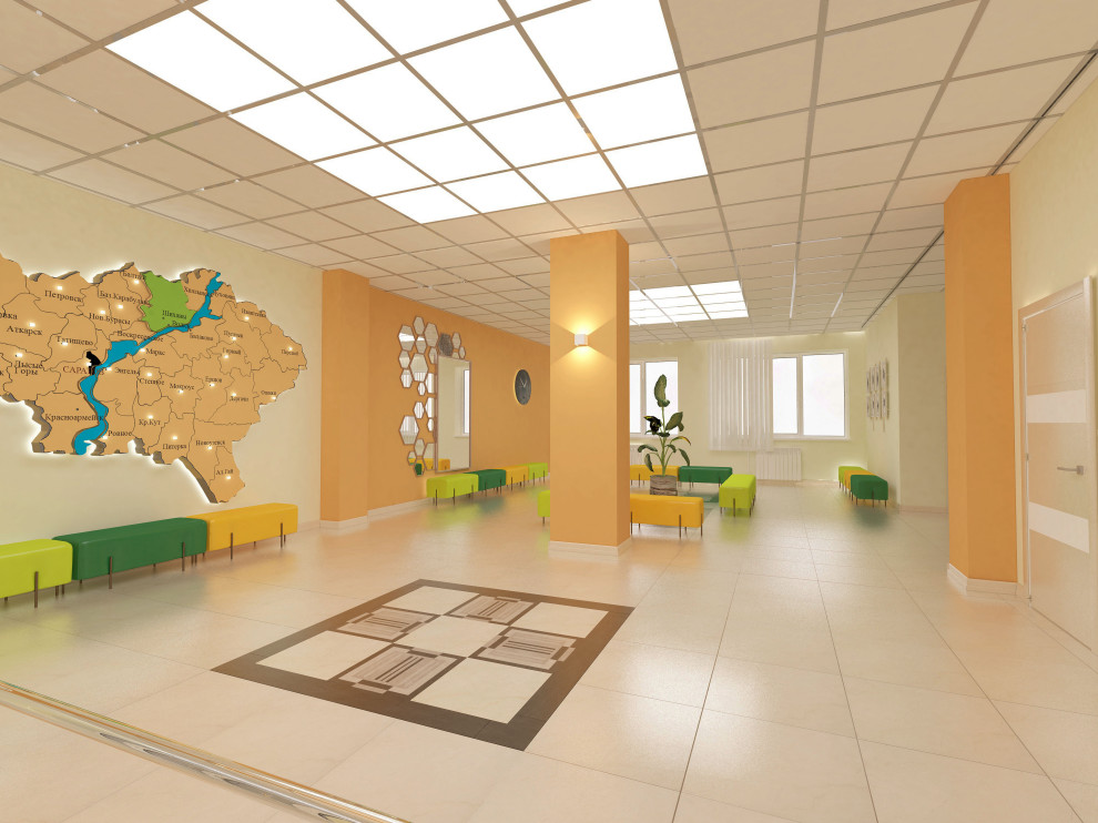 Дизайн интерьера школы