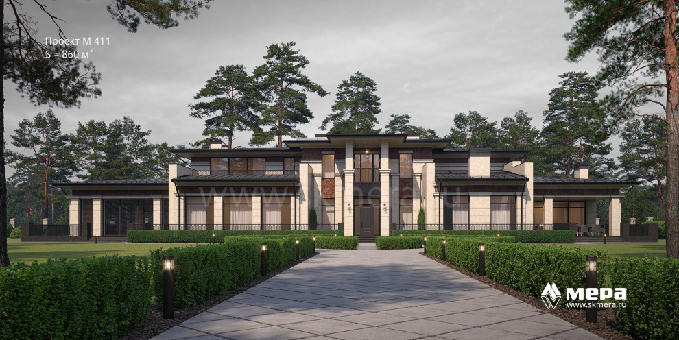 Проекты современных каменных домов