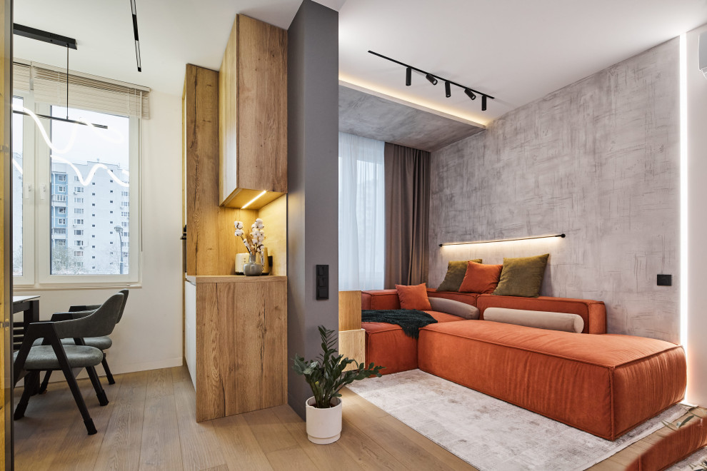 Дизайн квартиры в ЖК Октябрьское Поле