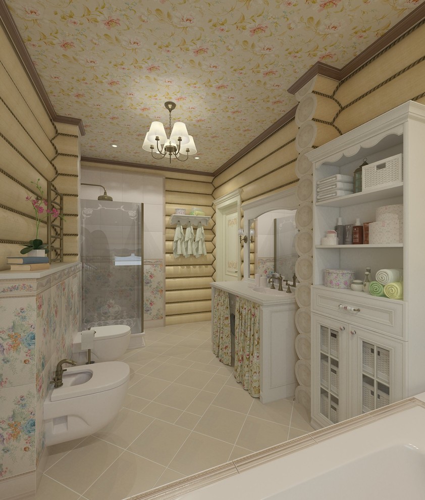 Интерьер бревенчатого дома в г. Кодинск