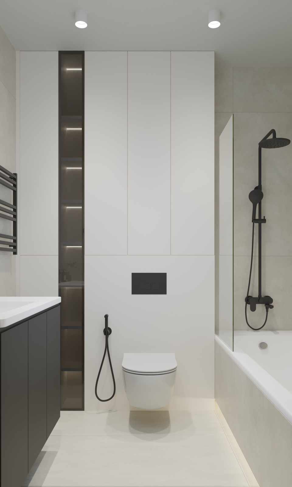 Современный интерьер квартиры на Финском заливе