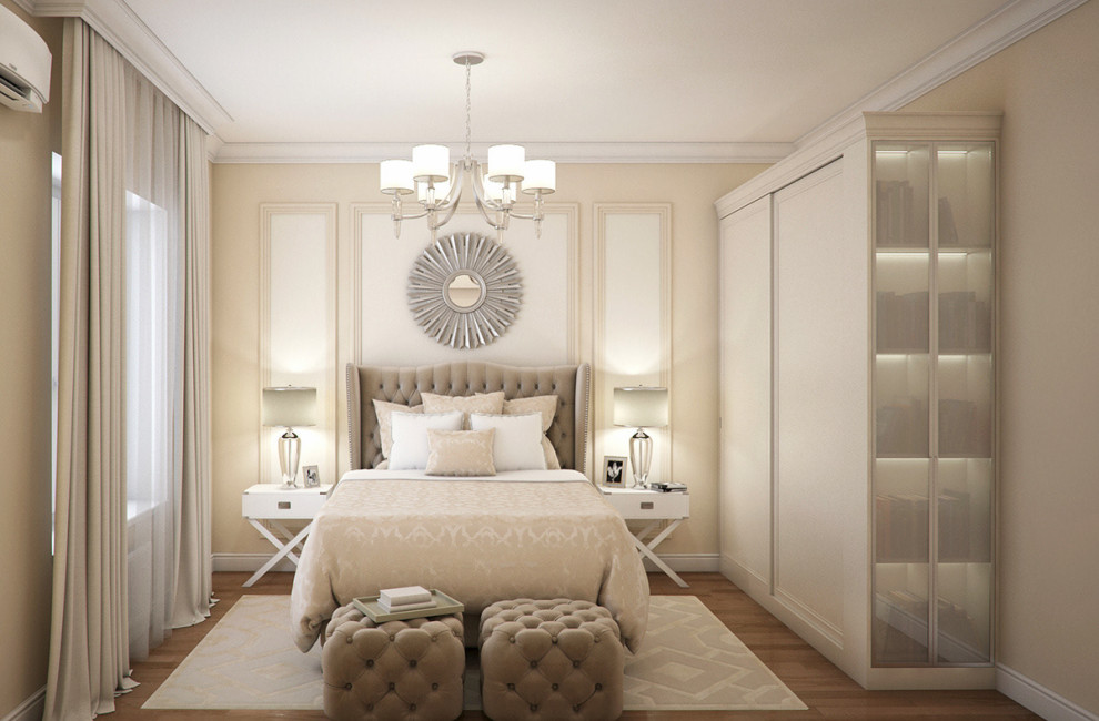 Дизайн-проект квартиры Кутузовский просп. 75 м2 (Современная классика)