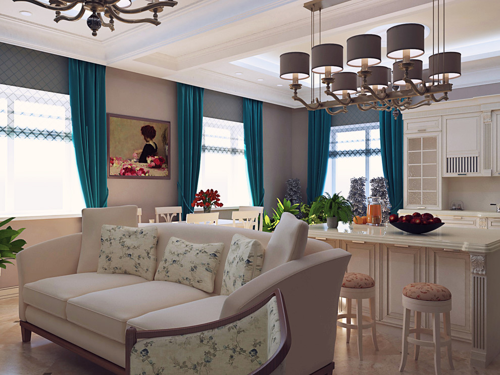Классический интерьер современного дома