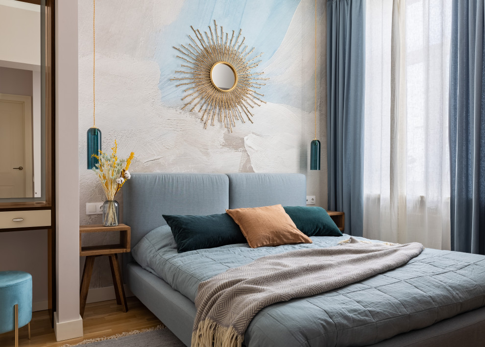 Квартира с желтым диваном