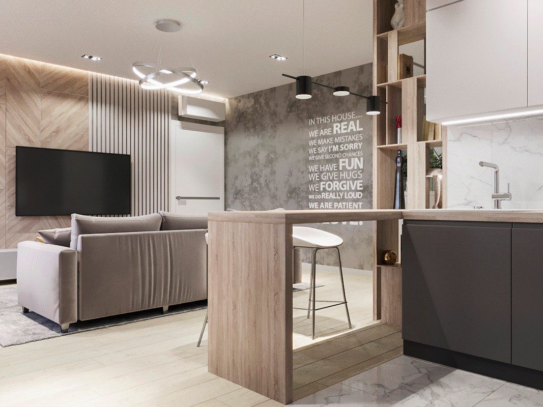 Дизайн- проект Глумилино 59 кв.м