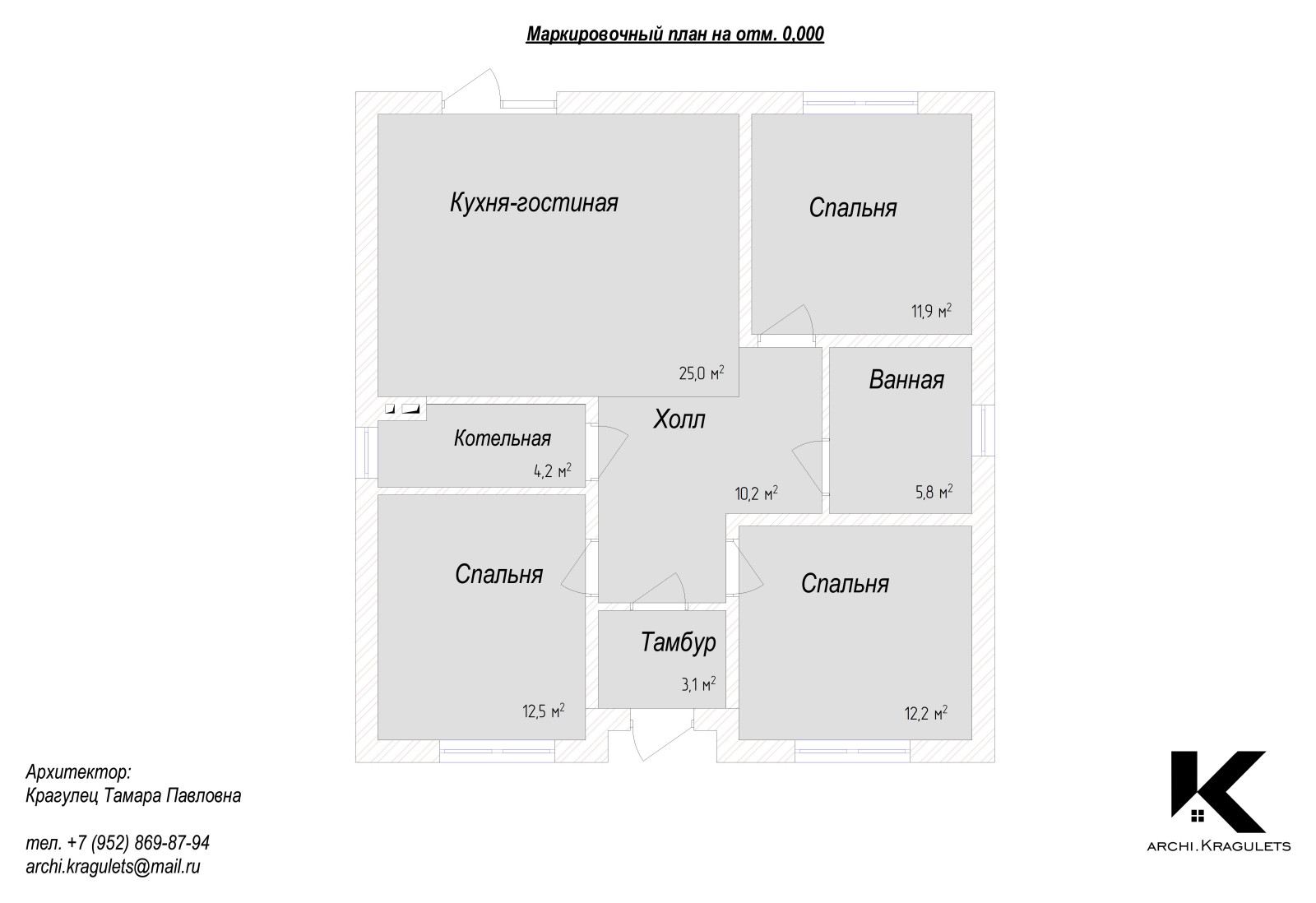Форэскиз планировки дома