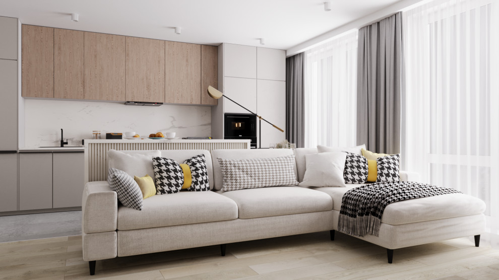 Обложка проекта: Квартира с ремонтом от застройщика