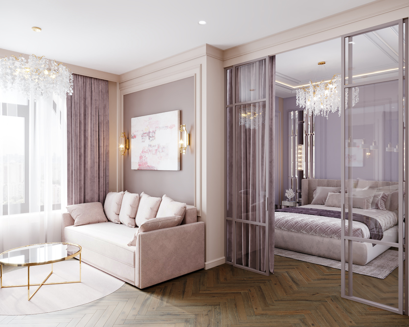 Обложка проекта: ЖК Серебряный парк г. Москва квартира 49 кв.м