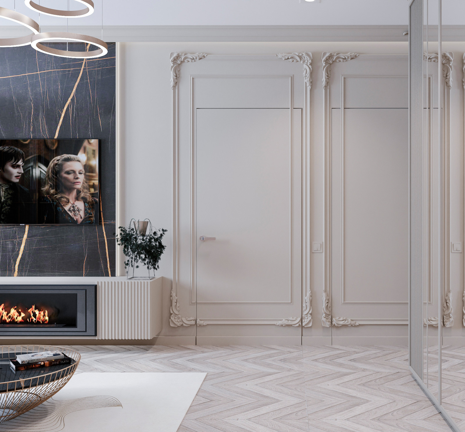 Трехкомнатная квартира в ЖК "Грильяж"