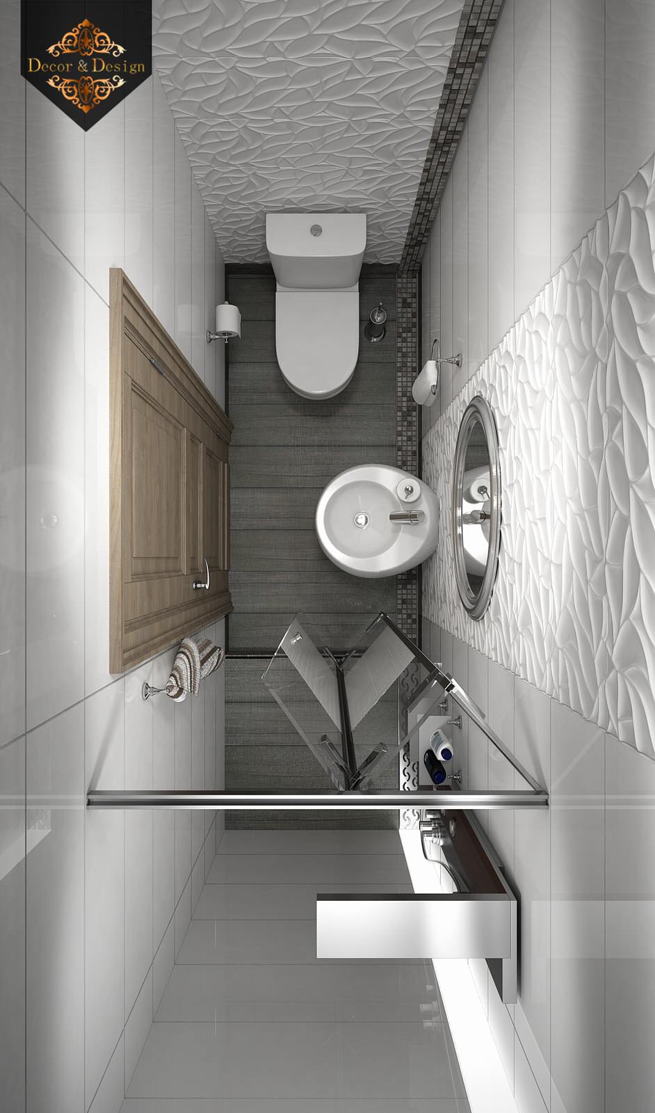 "Фьюжн в интерьере"трехкомнатная квартира в Казани по ул. Муштари