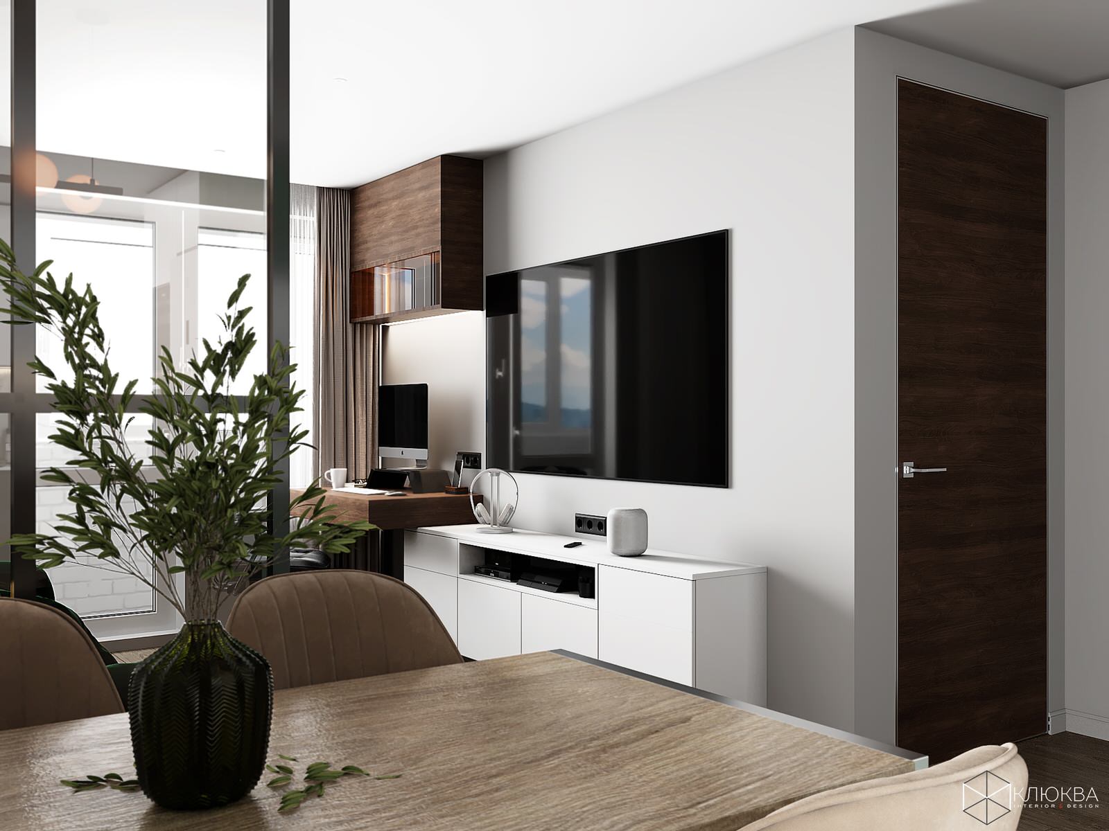 Обложка проекта: Проект квартиры 60 кв.м  г. Москва