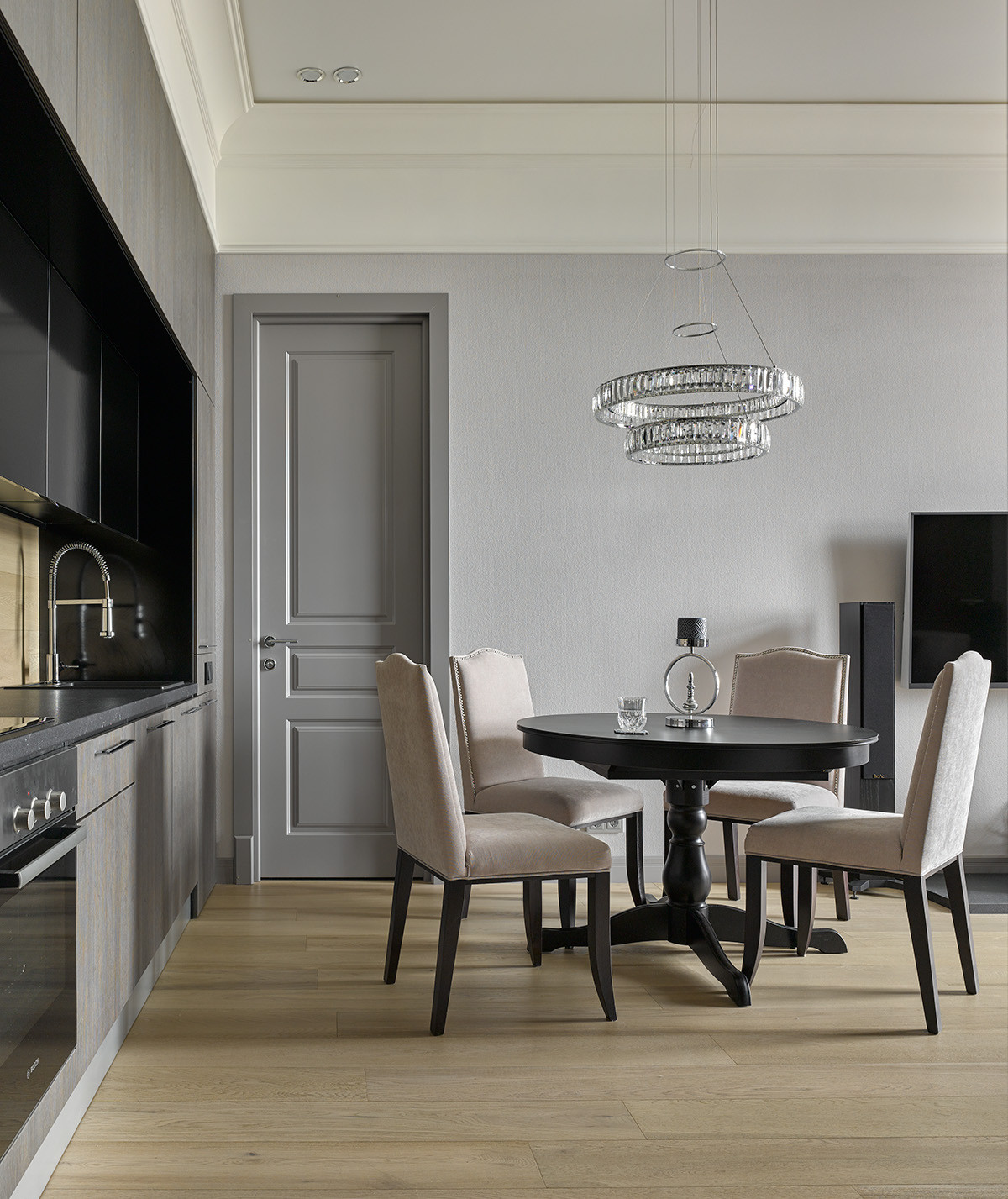 Квартира 65 м2 в стиле Neo classic на Кутузовском проспекте