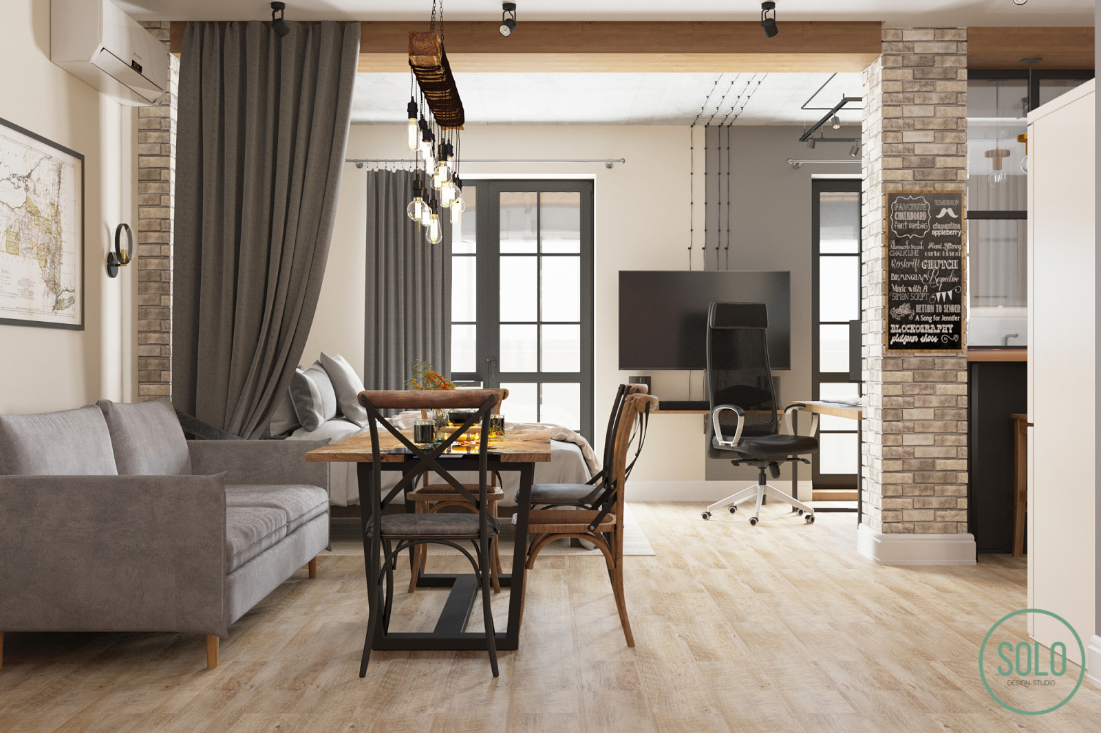 Мягкий лофт