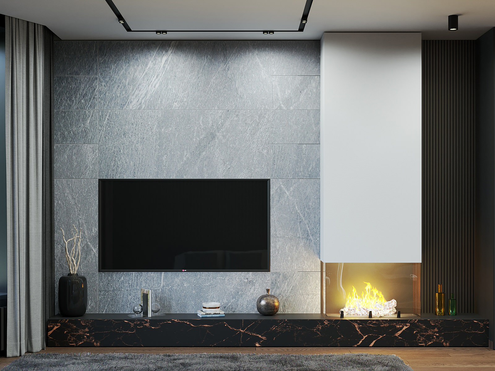 Дизайн интерьера загородного дома д. Никульское