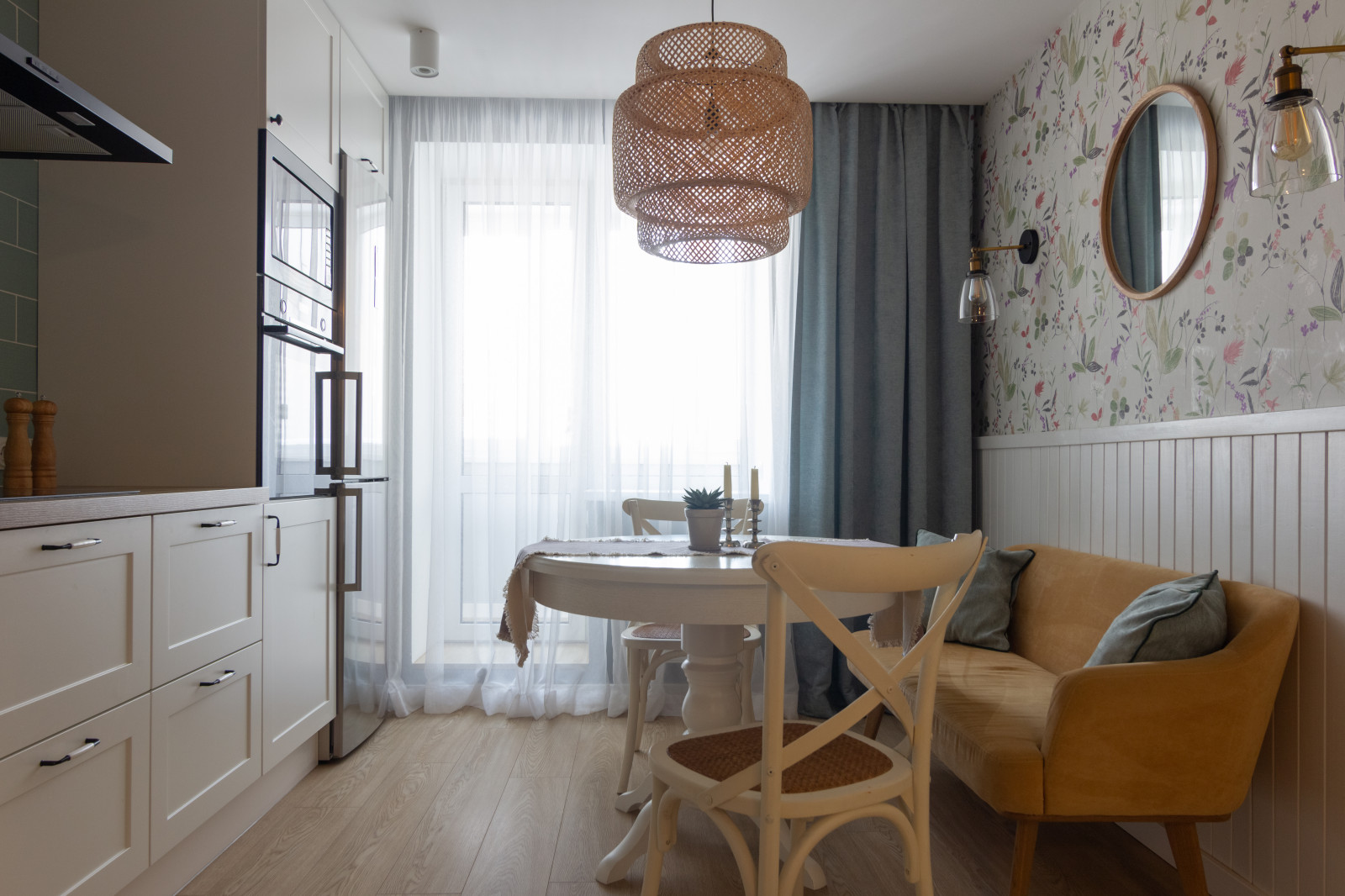 Реализованный проект 2-комнатной квартиры 71.00м/кв