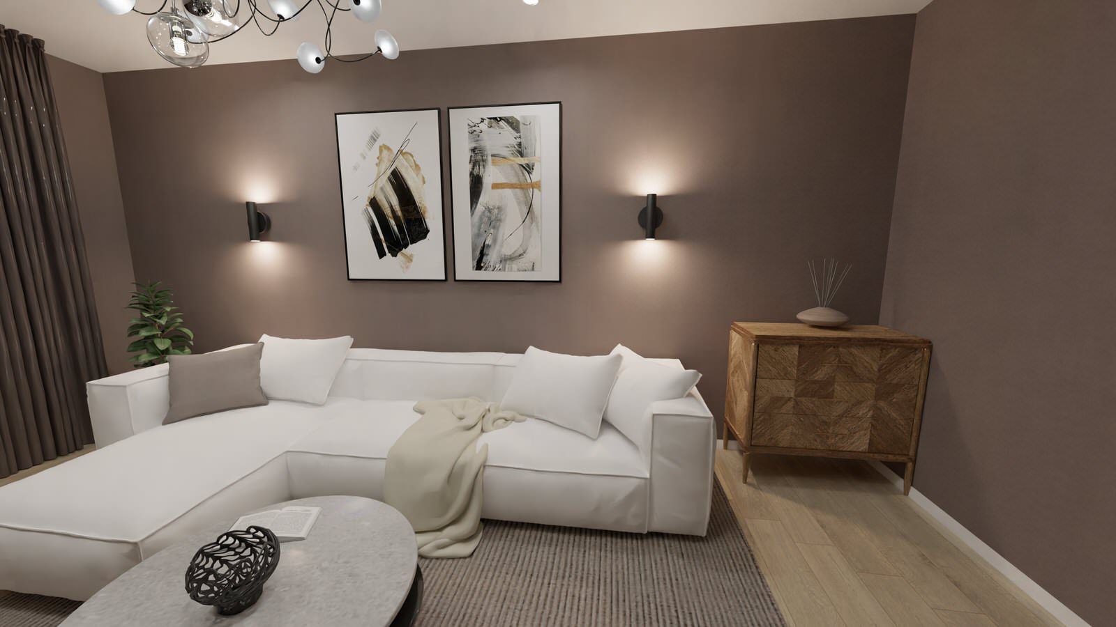 Двухкомнатная квартира