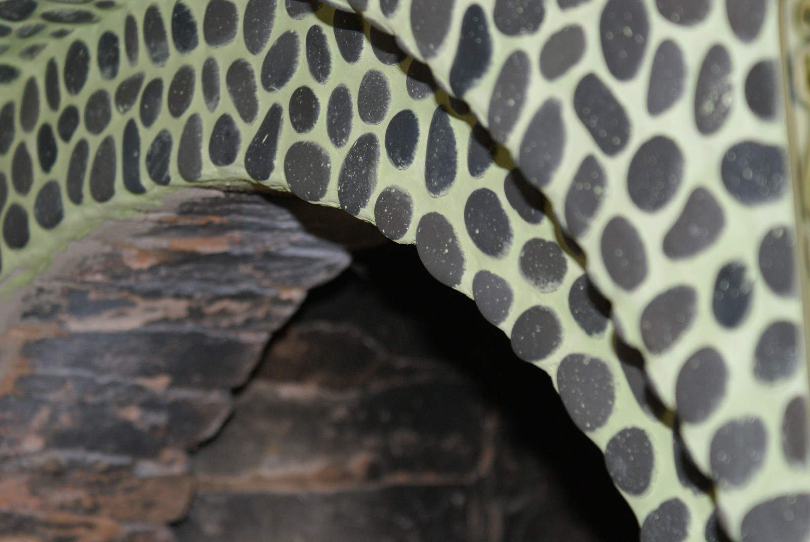 Печь с изразцами