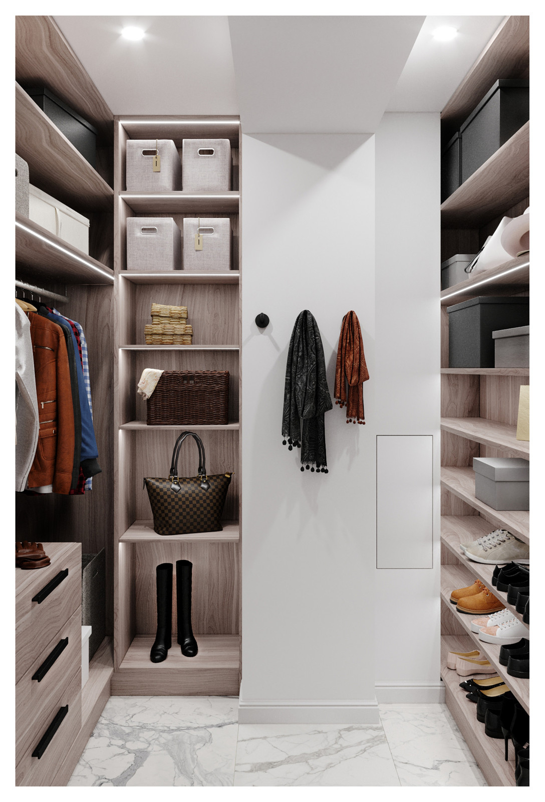 Квартира молодой девушки в Scandis