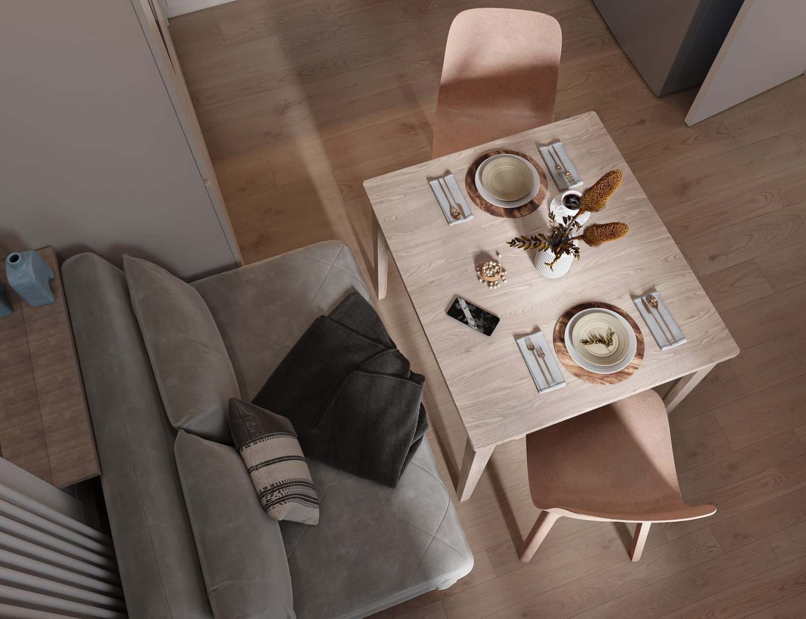 Двухкомнатная квартира в ЖК Преображение