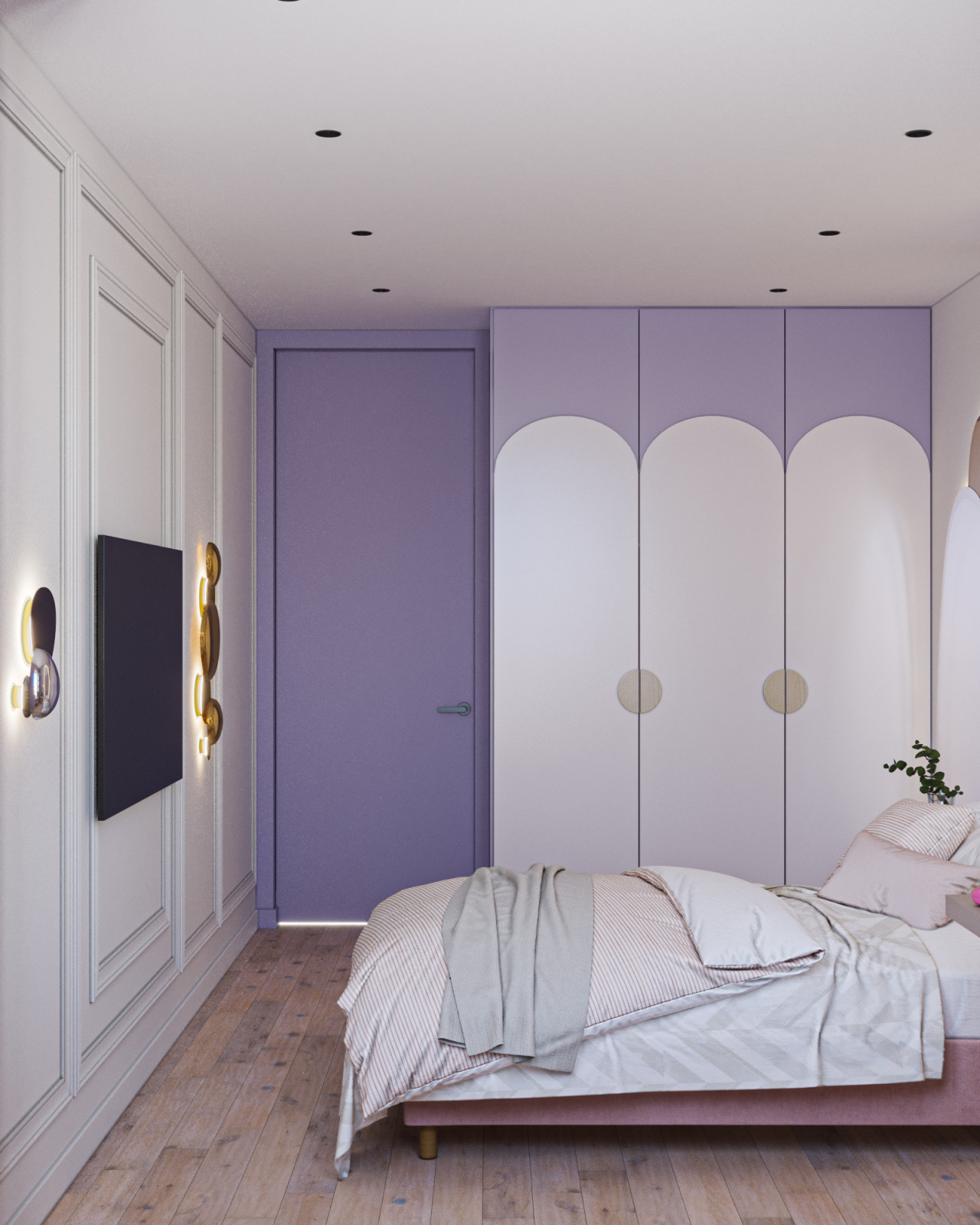 Теплый проект квартиры на севере