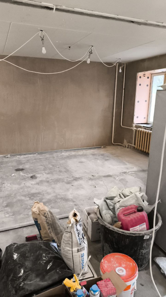 Капитальный ремонт двухкомнатной квартиры 56 м2 на Кораблестроителей 19. (2025г)