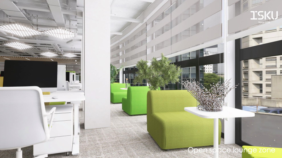 Концепт офиса Haleon разработан совместно с финской компанией ISKU