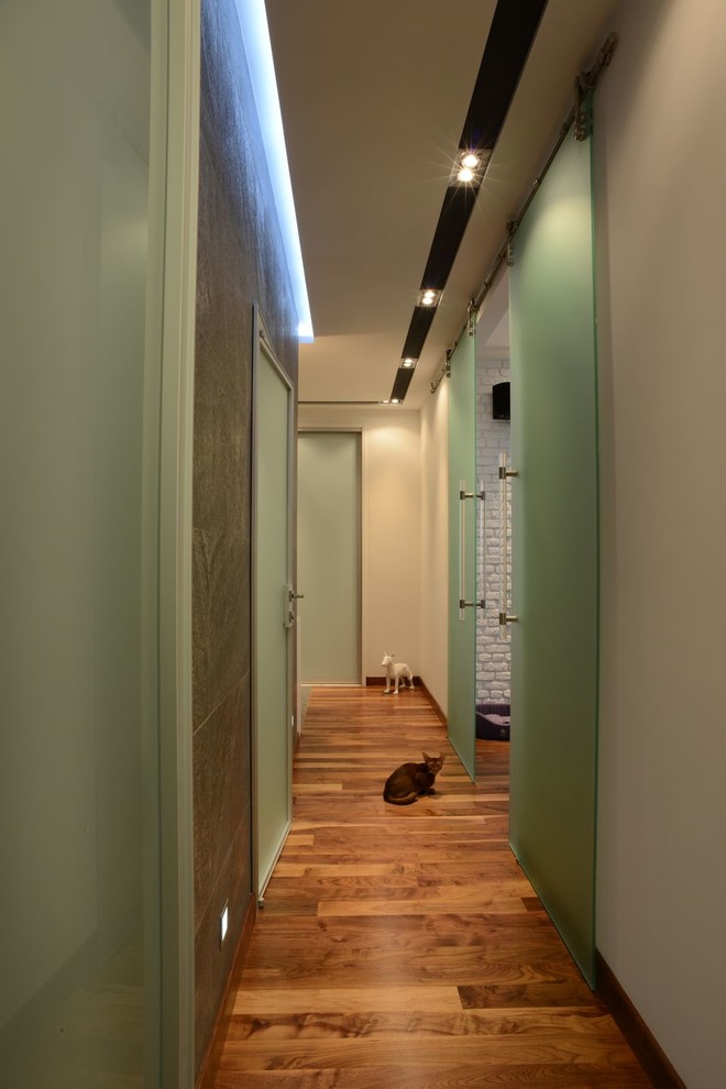 Ремонт трёхкомнатной квартиры 87 кв.м в стиле лофт