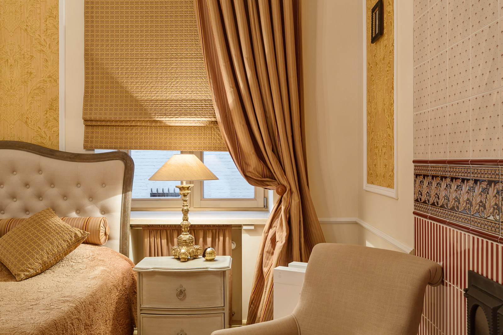 Элегантная квартира в старом московском переулке.