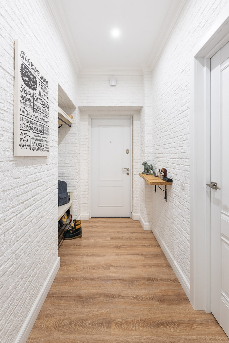 Проект квартиры для молодой семьи на Павелецкой - 80м2