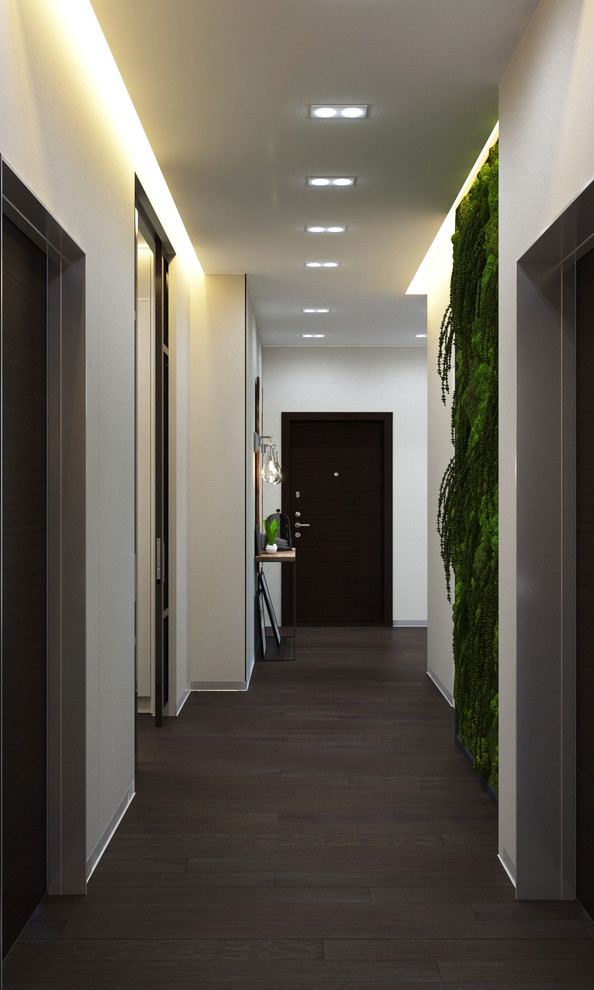 Квартира в современном стиле с элементами экостиля. Москва. 135 кв.м.