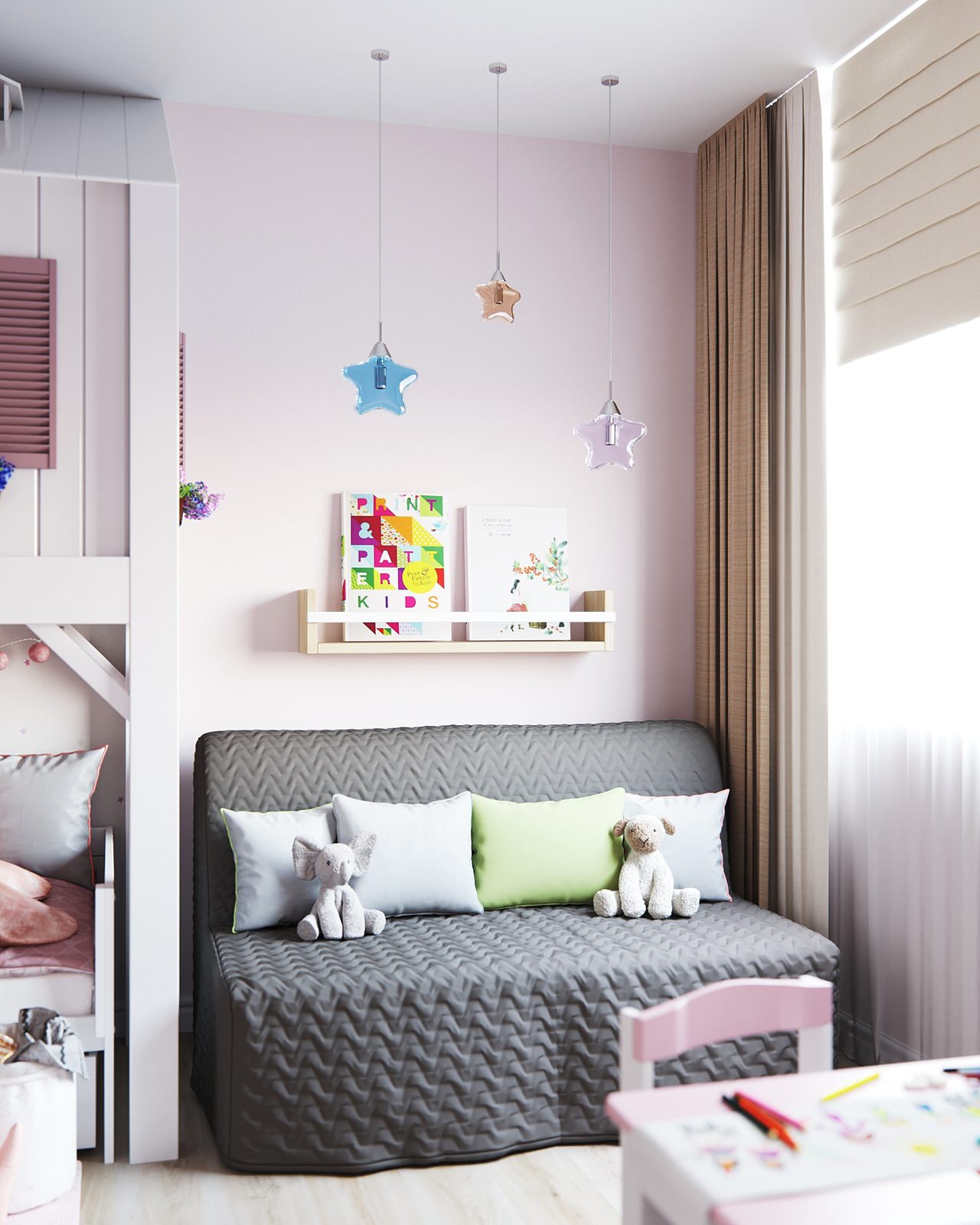 Игровая комната  для девочки