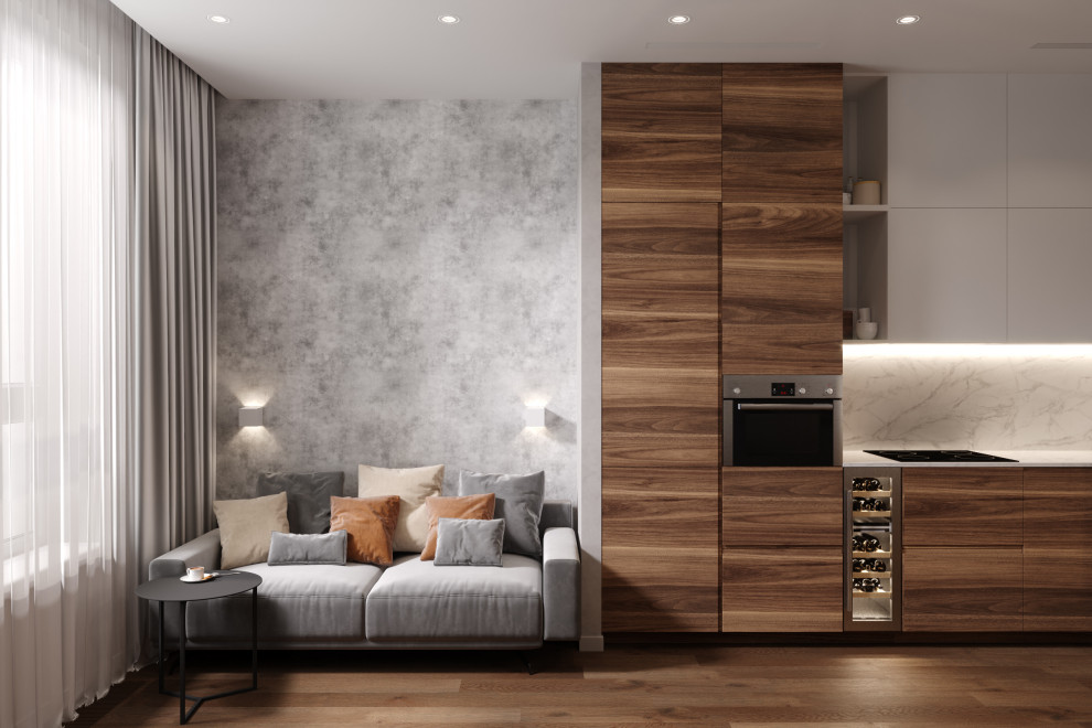 Квартира 71 кв.м. в современном стиле в ЖК «Сердце столицы».