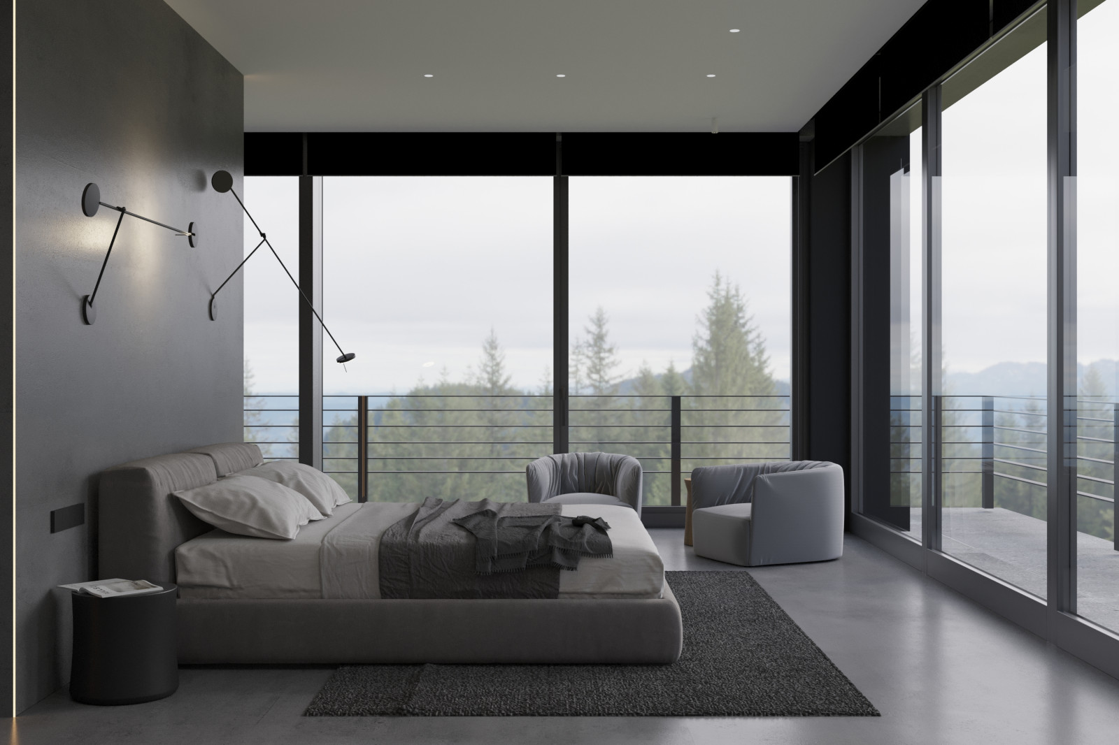 Визуализация коттеджа