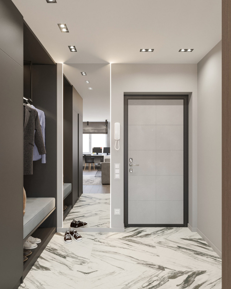 Проект двухкомнатной квартиры #urban_inspiration