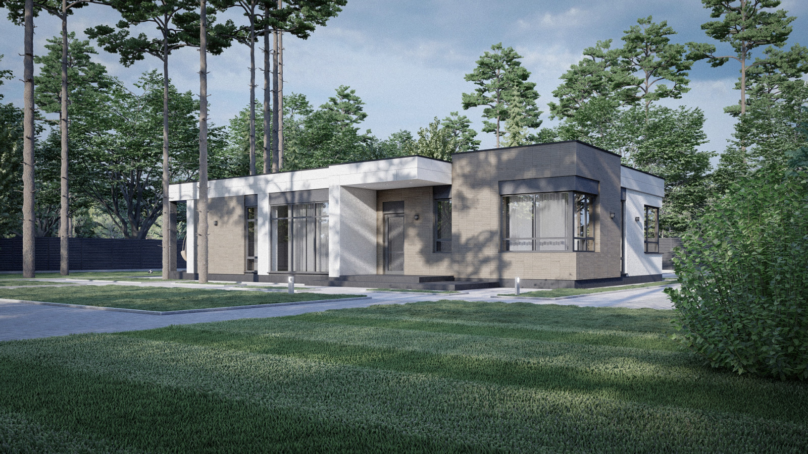 Обложка проекта: Индивидуальный жилой дом 165кв.м.