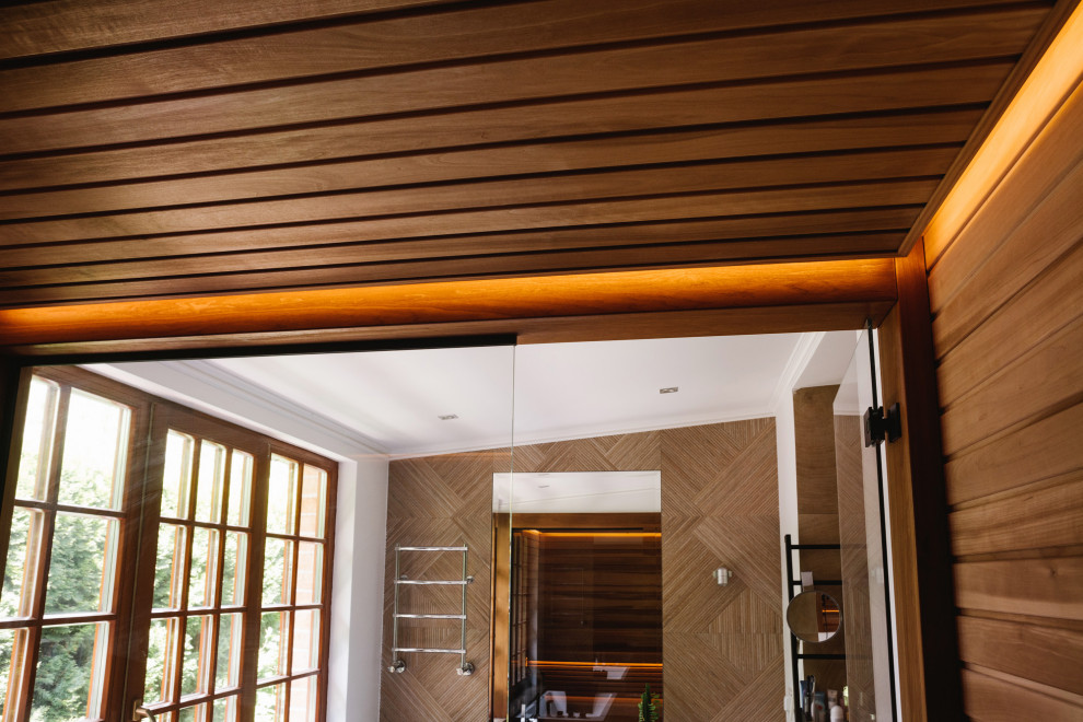 Закарнизная подсветка потолка.