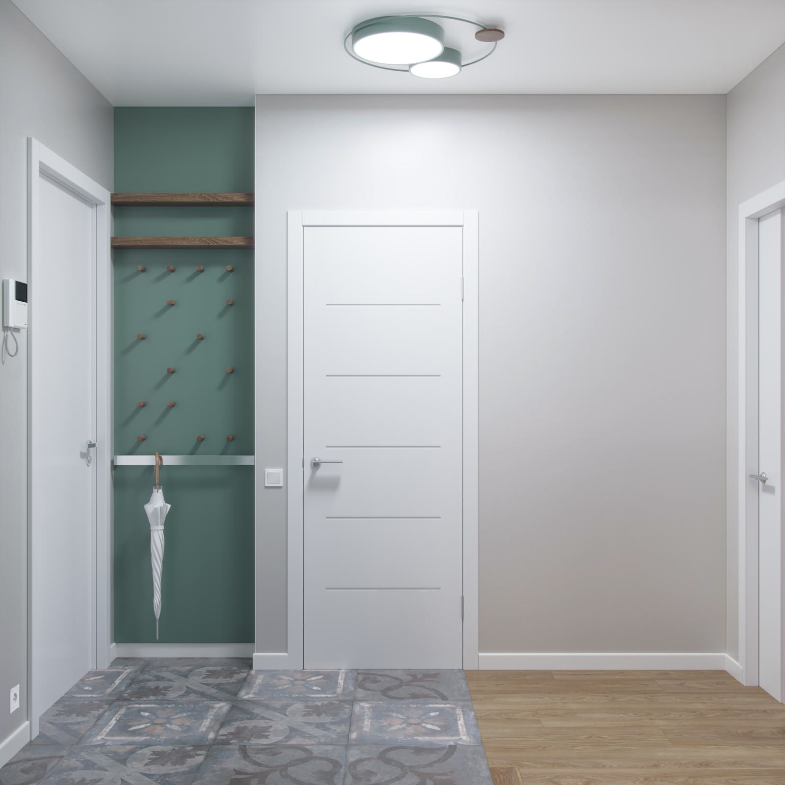 Яркая однушечка для молодой мамы с дочкой